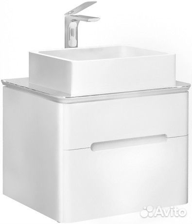 Тумба под раковину Jorno bos.01.60/p/w