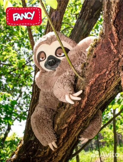 Новая мягкая игрушка ленивец 56 см