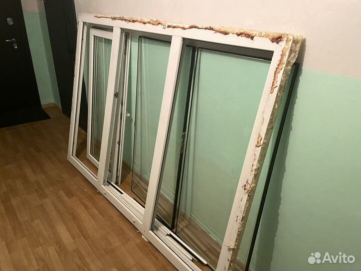 Окна пластиковые бу