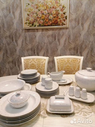 Предметы из столового сервиза Kаestner Saxonia ГДР