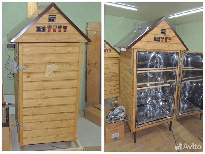 Коптилка горячего и холодного копчения