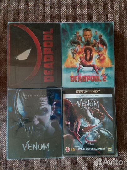 Steelbook Blu-Ray Marvel Вся коллекция Марвел