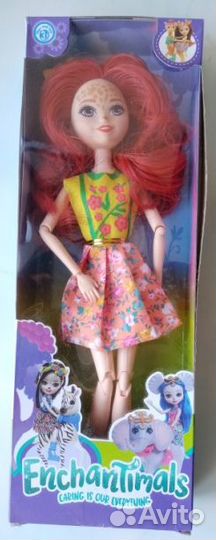 Новая коллекционная кукла Enchan Timals,34 см
