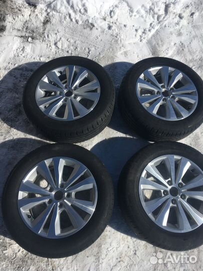 Новые оригинальные колёса Volkswagen R16