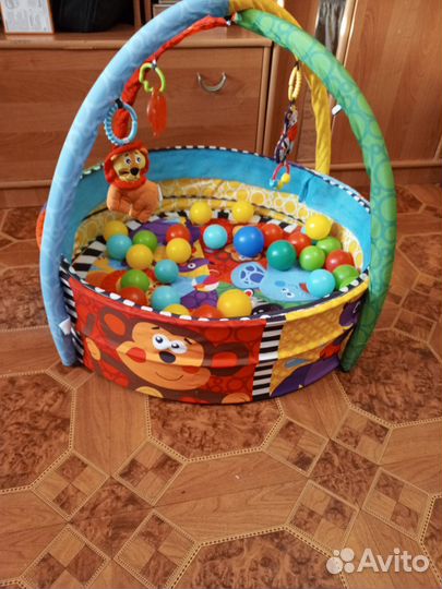 Шезлонг и Развивающий Коврик