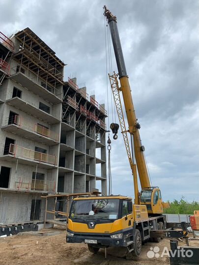 Аренда и услуги автокрана, 30 т, 39 м, с гуськом 9 м