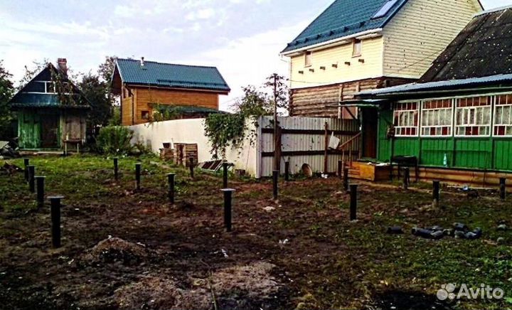 Сваи винтовые для фундамента