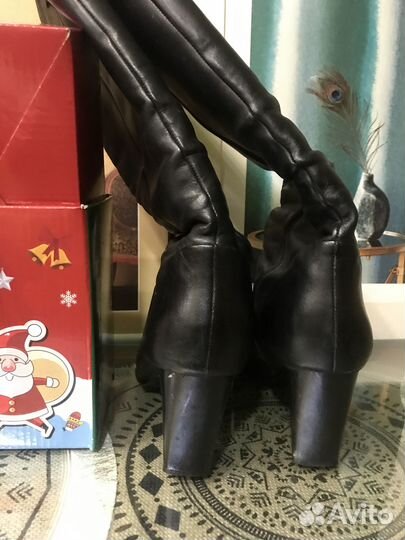 Полусапоги натуральная кожа