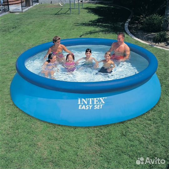 Надувной бассейн intex