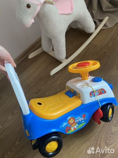 Машинка каталка толокар