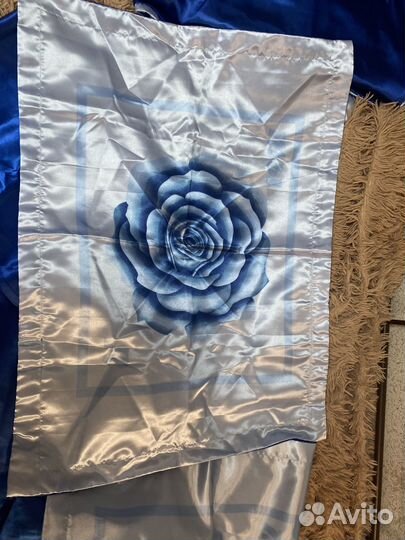 Постельное белье евро шелковое