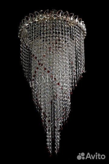 Люстра хрустальная 