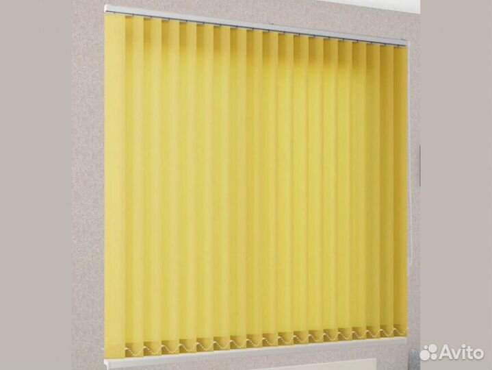 Жалюзи вертикальные пластиковые