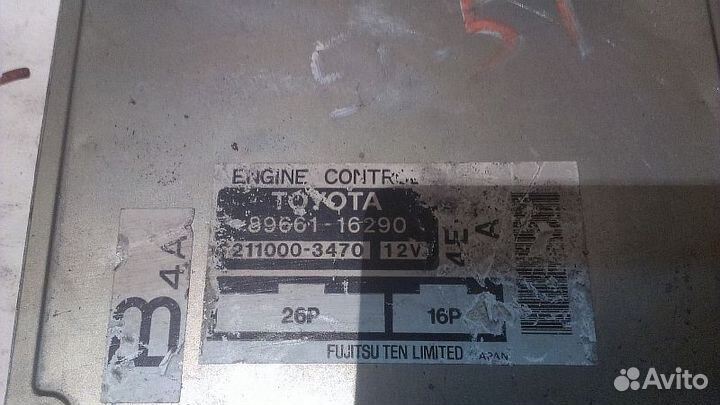 Блок управления efi toyota 4E-FE
