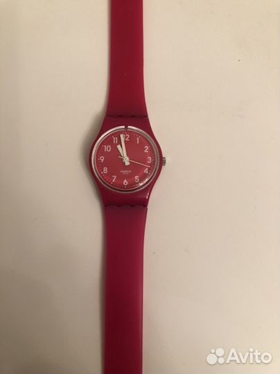 Часы Swatch женские детские розовые