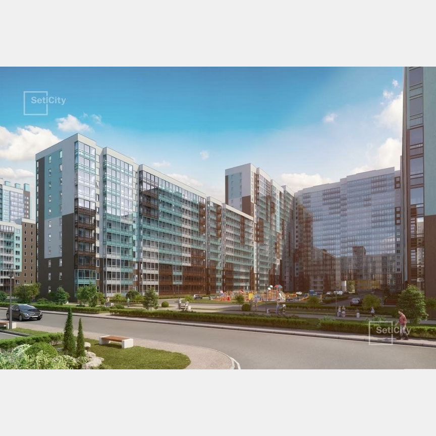 1-к. квартира, 34,7 м², 5/14 эт.