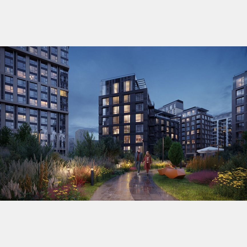 1-к. квартира, 53 м², 4/22 эт.