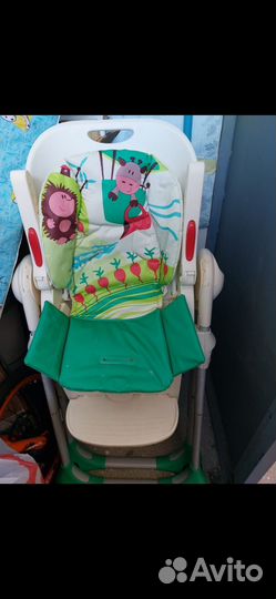 Стульчик для кормления chicco polly