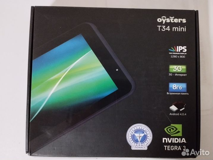 Планшет Oysters -T 34