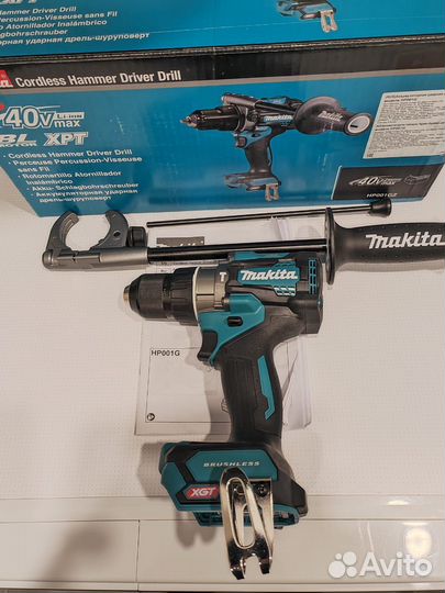 Дрель шуруповерт аккумуляторная/Makita XGT HP001GZ