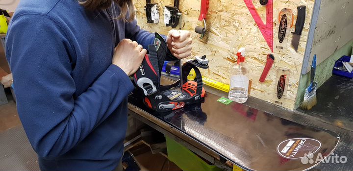 Ремонт сноубордов и горных лыж