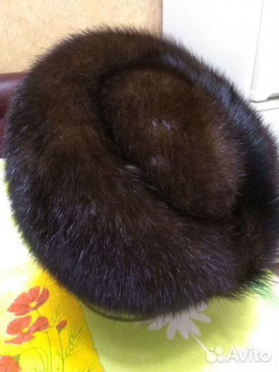 Шапка норковая женская бу