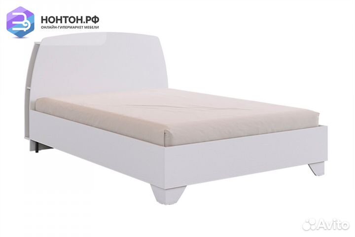 Кровать Виктория -1 белое дерево