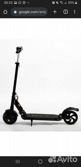 Электросамокат kugoo s3