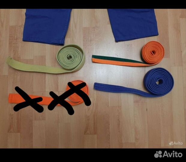 Спортивный пояс для кимоно