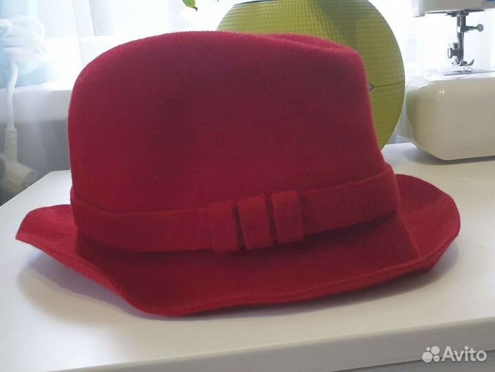 Шляпа фетровая женская