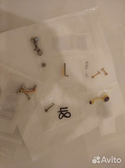 Пирсинг, запчасти