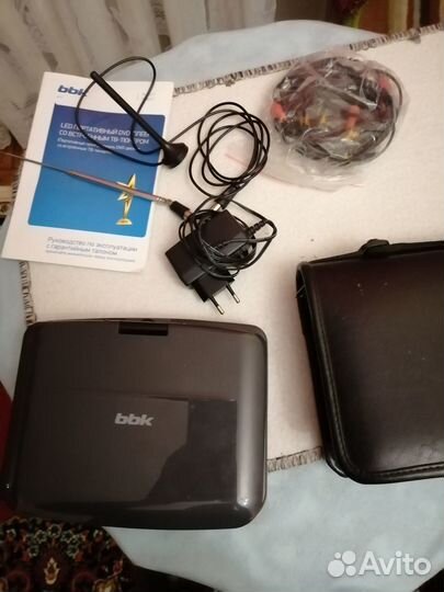 Портативный dvd плеер тв тюнер bbK