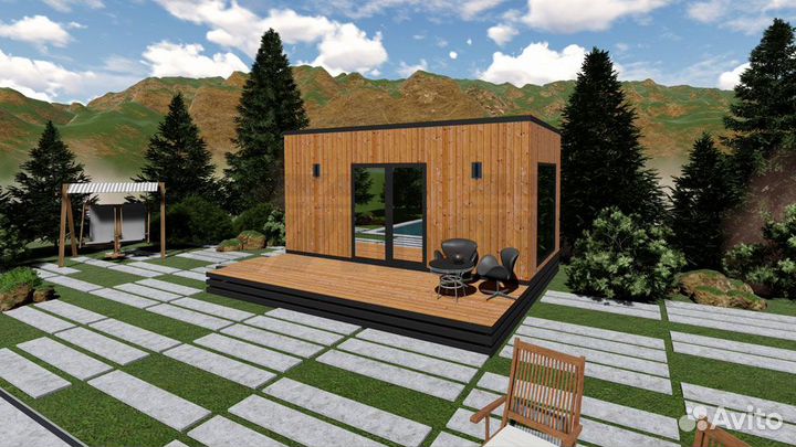 Модульный дом Single House