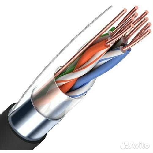 Витая пара FTP уличная 4x2 с экраном