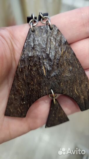 Колье из кокоса Куба