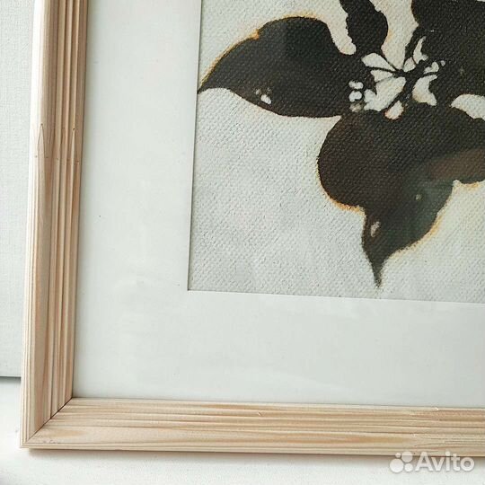 Постер Полдень в саду в раме 40х40