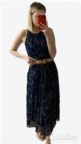 Летнее шифоновое платье elis