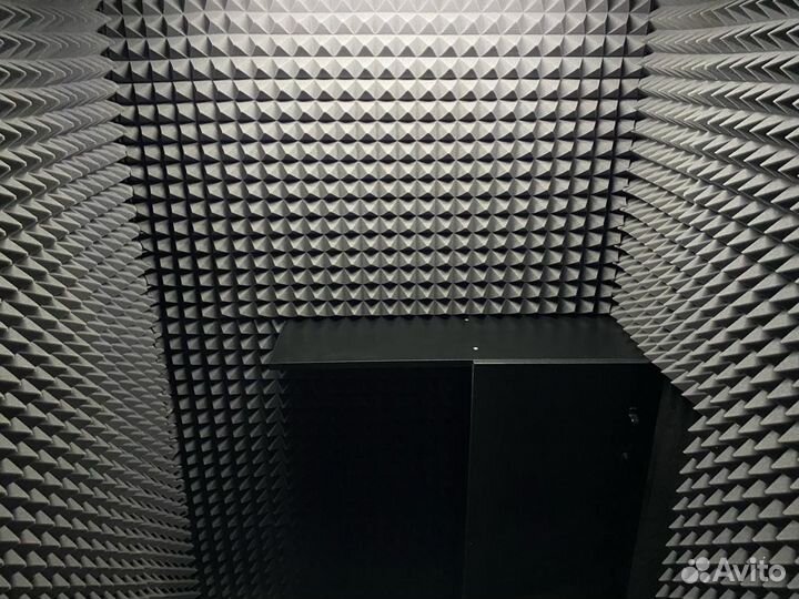 Акустический поролон пирамида и квадраты