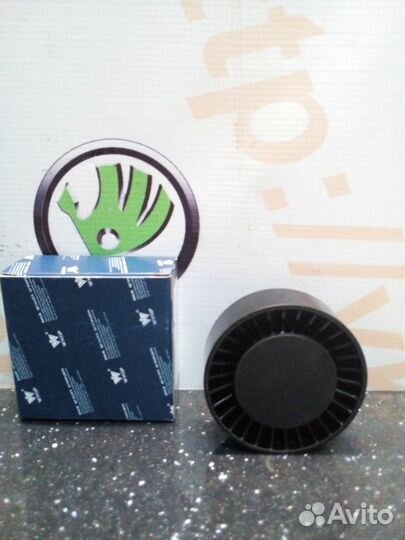 Ролик обводной новый skoda audi vw seat