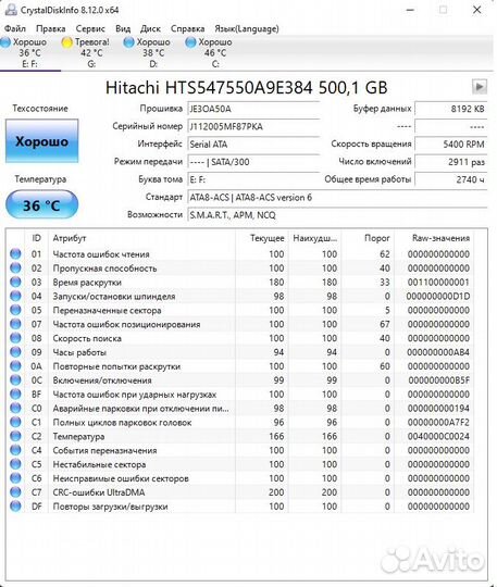 Жесткий диск для ноутбука