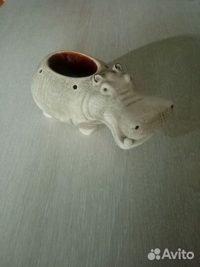 Аромалампа бегемот. Статуэтка