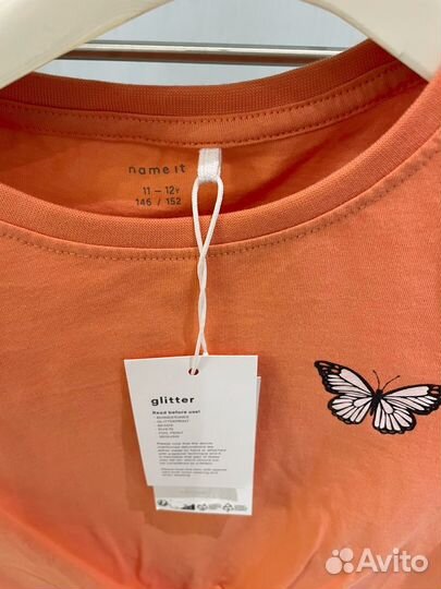 Футболка для девочки Name it 10-12 лет