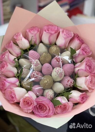 Сладкий букет клубники