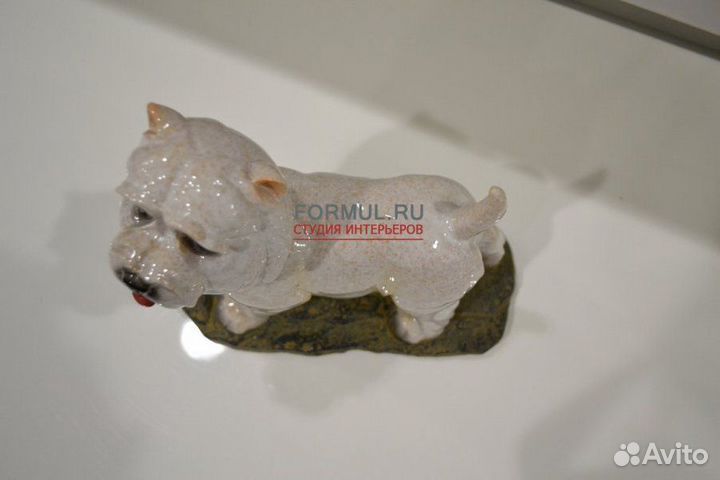 225786 Статуэтка Авторская работа Болонка