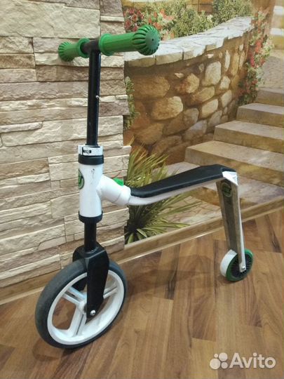 Самокат-беговел (трансформер)