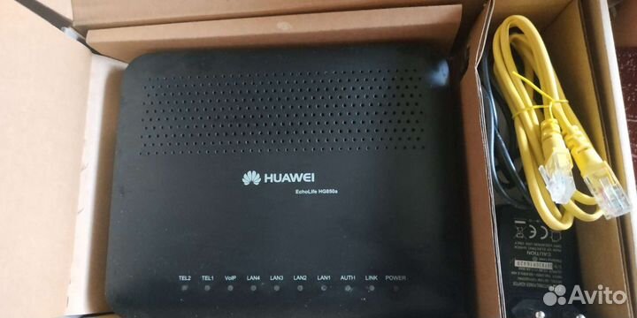 Терминал (роутер) Huawei gpon EchoLife HG850a