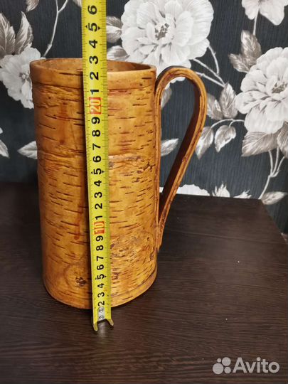 Кружка из бересты