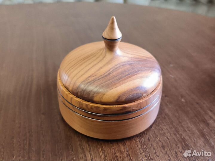 Горшок деревянный