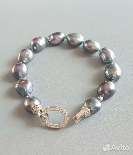 Браслет Черный жемчуг