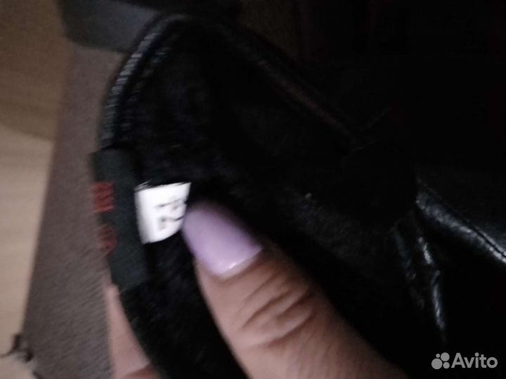Перчатки женские кожаные новые 7,5